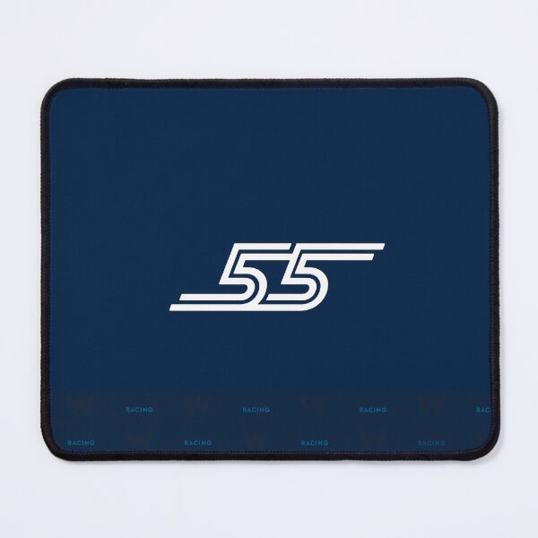Item preview, Carlos Sainz #55 Graphic Motif - 2025 Williams Racing Pattern | F1 Team Art designed and sold by Studio F1Grid.