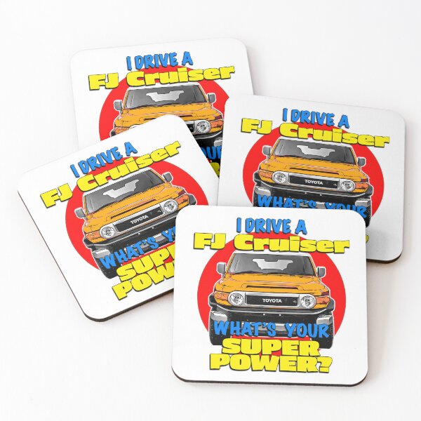 Item preview, I Drive a Magma Orange FJ Cruiser - Whats your SuperPower designed and sold by Michael van der Hoorn.