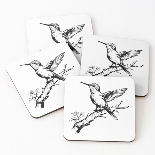 Item preview, Hummingbird Nectar Feeder Trochilidae Tiny Bird Avian designed and sold by inkoutninja.