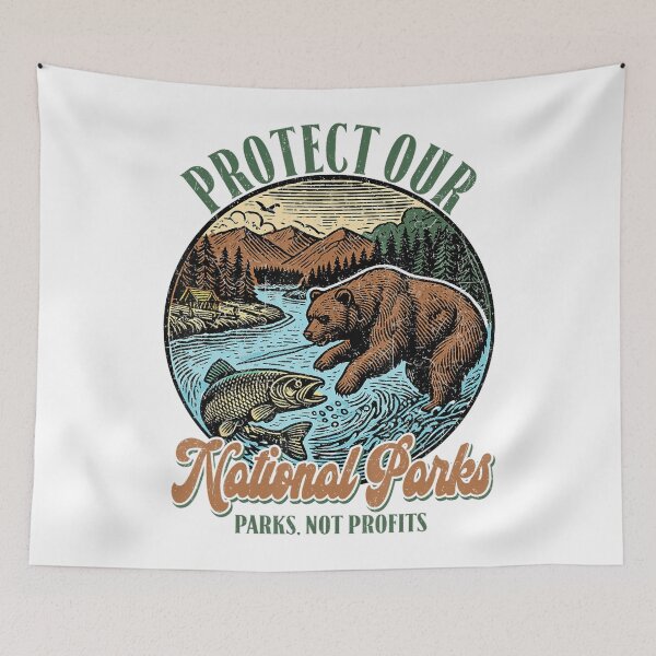 Item preview, Protect Our National Parks Parks Not Profits designed and sold by GrulkeNedrow.