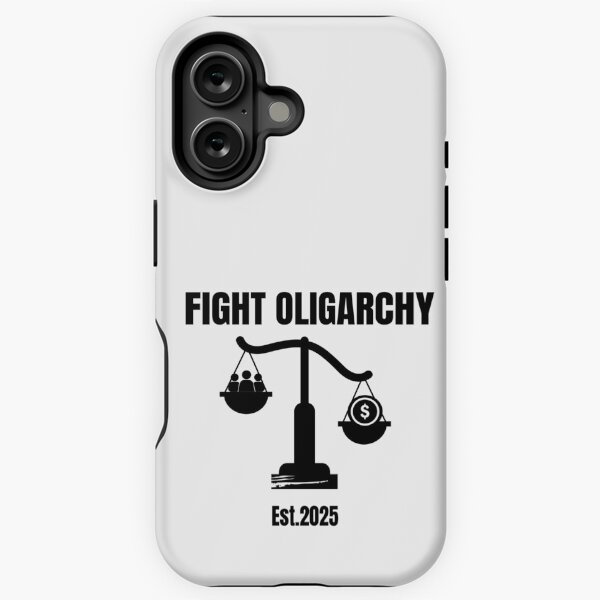 Artikel-Vorschau von Bekämpfe die Oligarchie, designt und verkauft von Minimalismat.