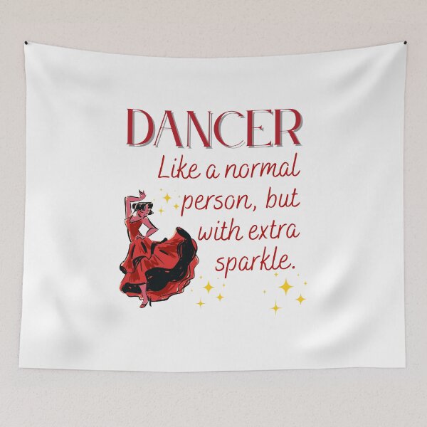 Item preview, Dancer, like a normal person, but with extra sparkle! designed and sold by ZerotwoStudio.