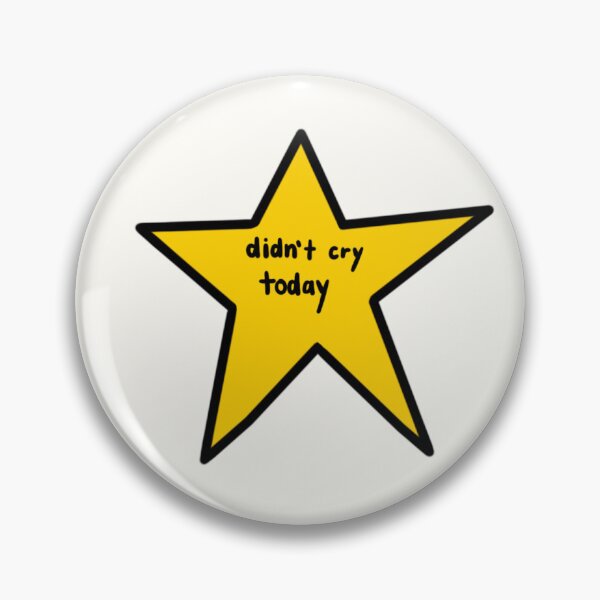 Item preview, didn’t cry today gold star designed and sold by litalstickers.