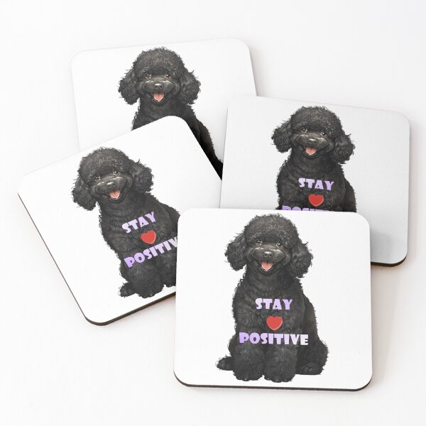 Item preview, Inspirational Collection: Stay Positive designed and sold by Chimney The Poodle.