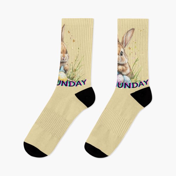 Item preview, Easter Bunny Rabbit with Eggs – Cute Ester Sunday Design for Spring Lovers designed and sold by ArchDS.