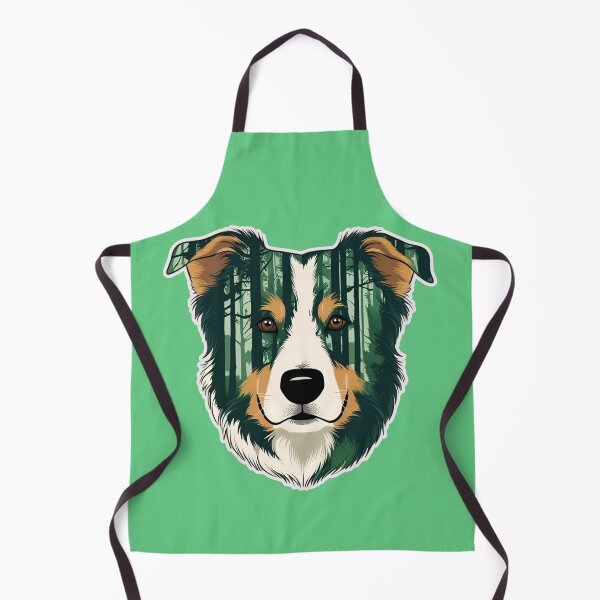 Item preview, Forest Silhouette of an Australian Shepherd designed and sold by GoodyPaws.