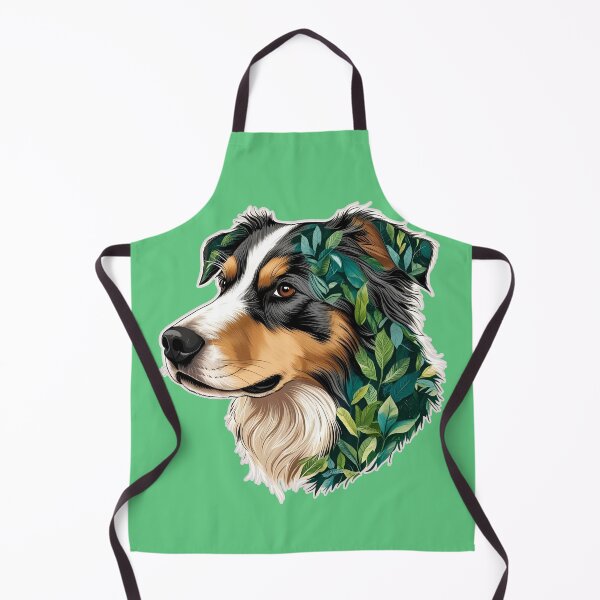 Item preview, Forest Silhouette of an Australian Shepherd designed and sold by GoodyPaws.