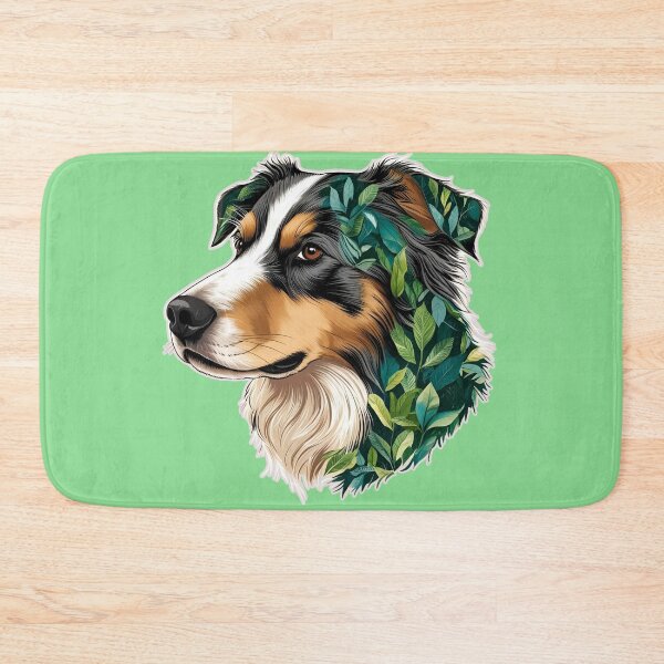 Item preview,  Forest Silhouette of an Australian Shepherd designed and sold by GoodyPaws.