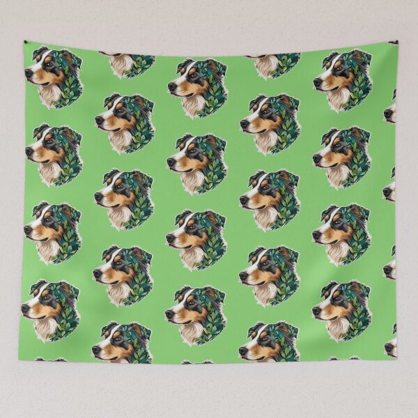 Item preview,  Forest Silhouette of an Australian Shepherd designed and sold by GoodyPaws.