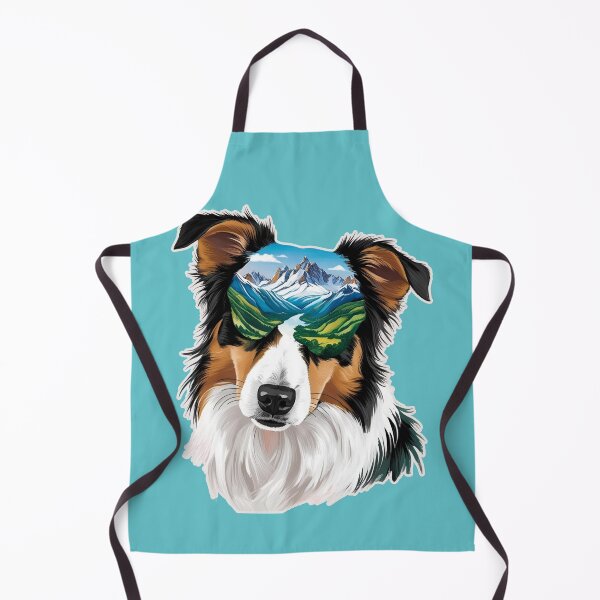 Item preview, Mountain Silhouette of an Australian Shepherd designed and sold by GoodyPaws.