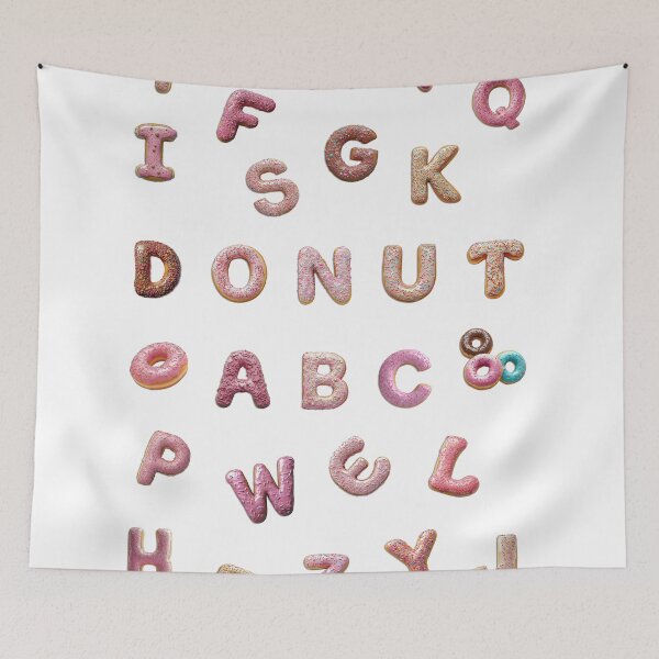 Item preview, Donut ABC Sticker Set – Sweet letters to fall in love with designed and sold by sabantha.