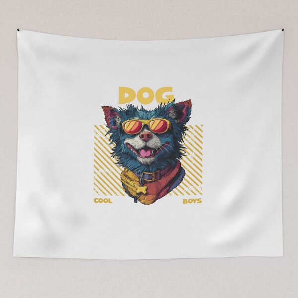 Item preview, Cool Animals - Cool Dog Boy designed and sold by Earth Celebration Designs.