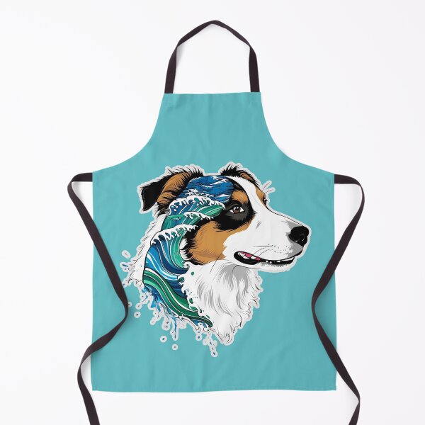 Item preview, Ocean Silhouette of an Australian Shepherd designed and sold by GoodyPaws.