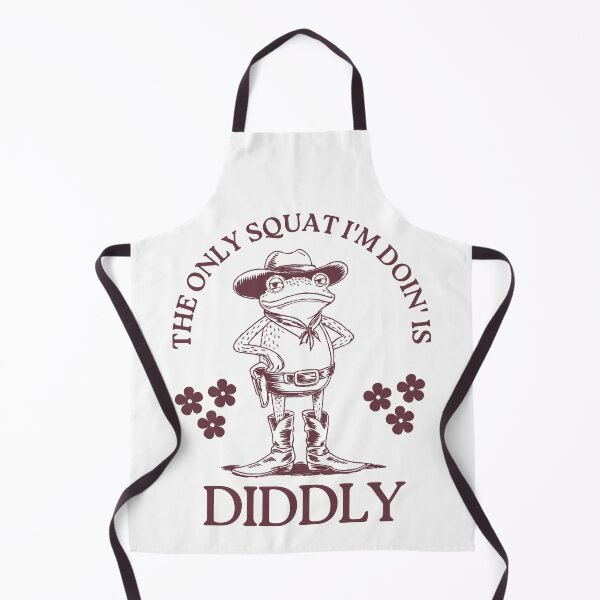 Item preview, Funny Cowboy Frog Shirt - The Only Squat I’m Doin’ Is Diddly designed and sold by splonkss.