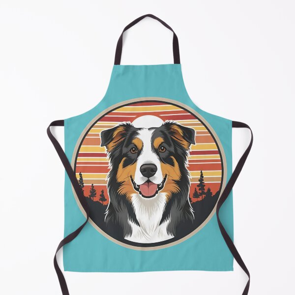 Item preview, Sunset Silhouette of an Australian Shepherd designed and sold by GoodyPaws.