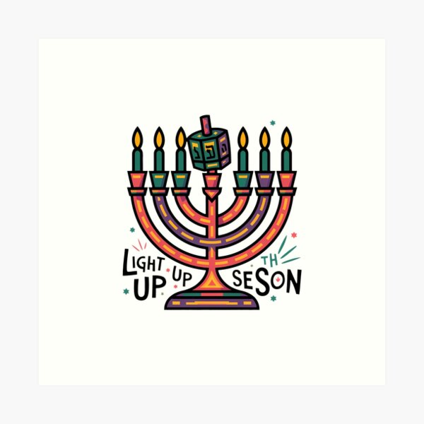 Item preview, Hanukkah Happiness designed and sold by Jirakit789.