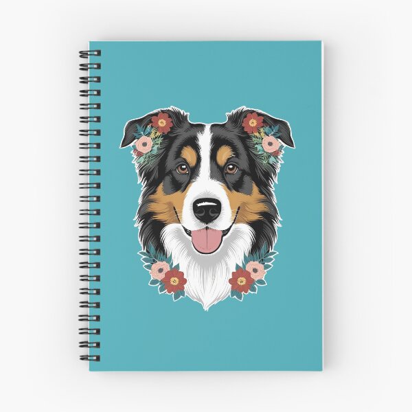 Item preview,  Floral Silhouette of an Australian Shepherd designed and sold by GoodyPaws.