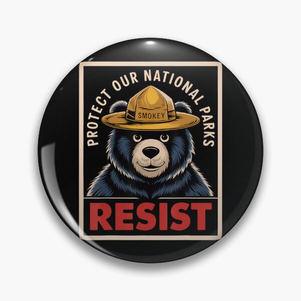 Item preview, Protect Our National Parks Resist Bear designed and sold by GrulkeNedrow.