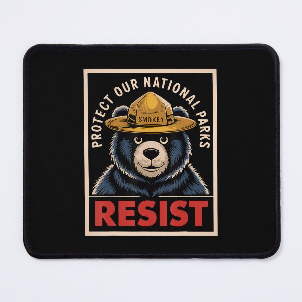 Item preview, Protect Our National Parks Resist Bear designed and sold by GrulkeNedrow.