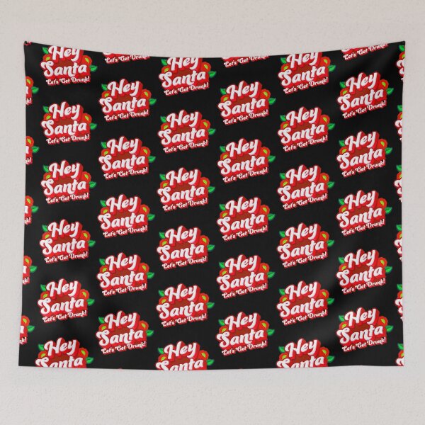 Item preview, Hey Santa lets get drunk designed and sold by jazzydevil.