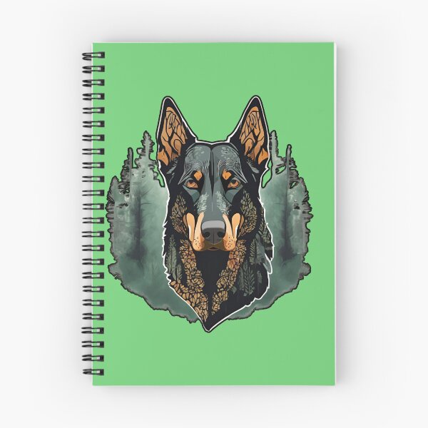 Item preview, Forest Silhouette of a Beauceron designed and sold by GoodyPaws.