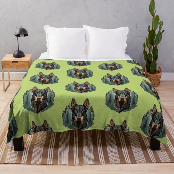 Item preview, Forest Silhouette of a Beauceron designed and sold by GoodyPaws.