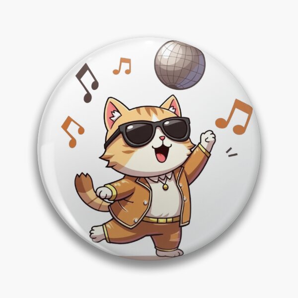 Item preview, Disco Cat Groove designed and sold by mamacub.