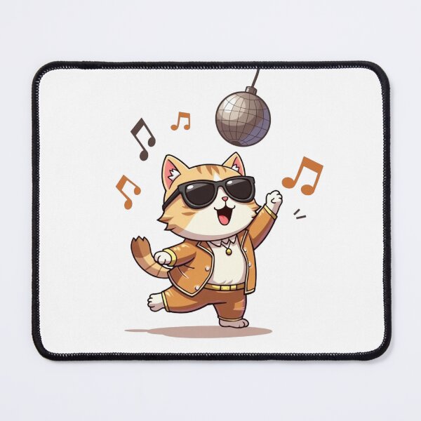 Item preview, Disco Cat Groove designed and sold by mamacub.
