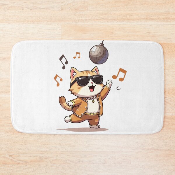 Item preview, Disco Cat Groove designed and sold by mamacub.
