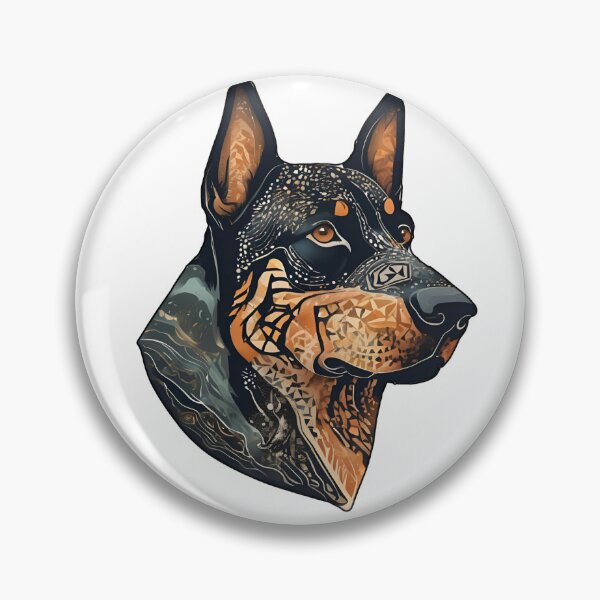 Item preview, Forest Silhouette of a Beauceron designed and sold by GoodyPaws.