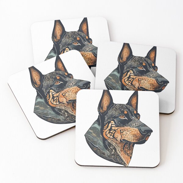 Item preview, Forest Silhouette of a Beauceron designed and sold by GoodyPaws.