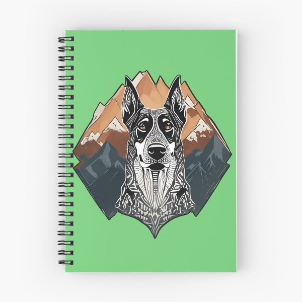 Item preview, Mountain Silhouette of a Beauceron designed and sold by GoodyPaws.