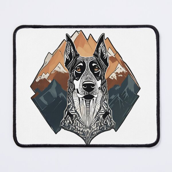 Item preview, Mountain Silhouette of a Beauceron designed and sold by GoodyPaws.