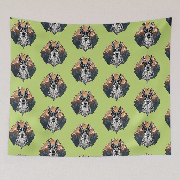Item preview, Mountain Silhouette of a Beauceron designed and sold by GoodyPaws.