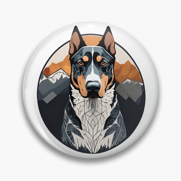 Item preview, Mountain Silhouette of a Beauceron designed and sold by GoodyPaws.