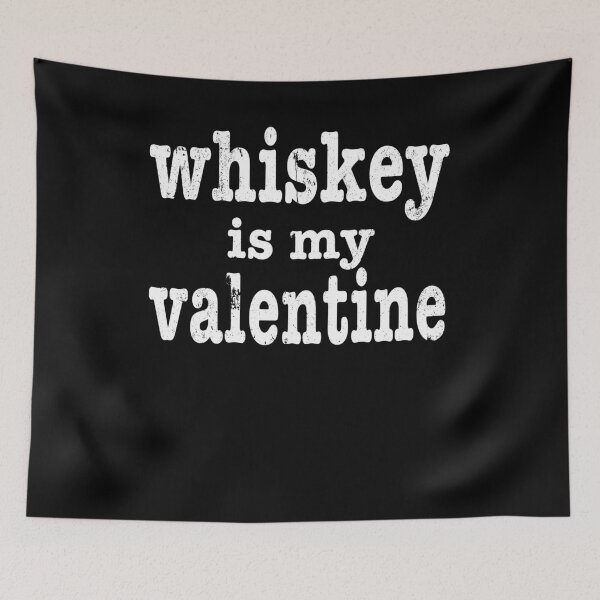 Item preview, My Anti Valentine Whiskey Is My Valentine T Shirt designed and sold by shoppzee.