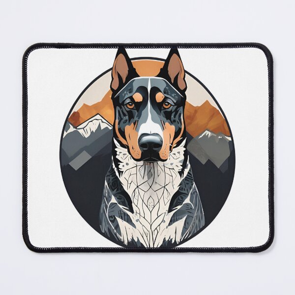 Item preview, Mountain Silhouette of a Beauceron designed and sold by GoodyPaws.