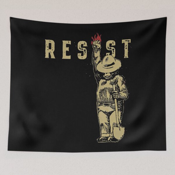 Item preview, Protect Our National Parks Resist Retro Vintage designed and sold by GrulkeNedrow.