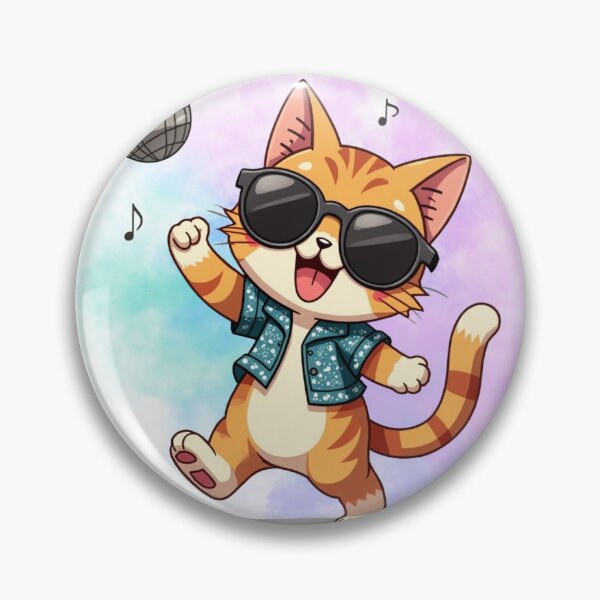 Item preview, Disco Cat Groove designed and sold by mamacub.