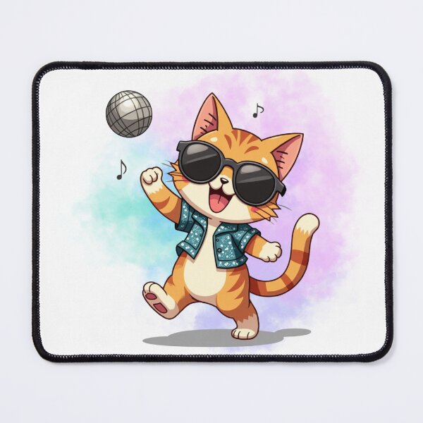 Item preview, Disco Cat Groove designed and sold by mamacub.