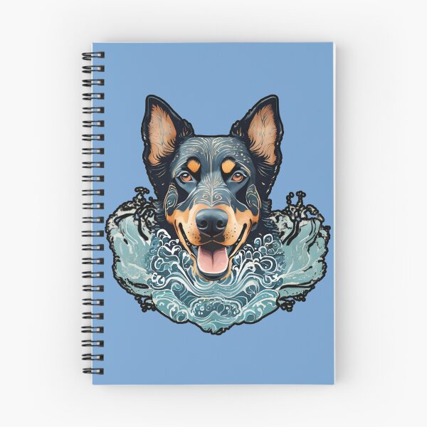 Item preview, Ocean Silhouette of a Beauceron designed and sold by GoodyPaws.