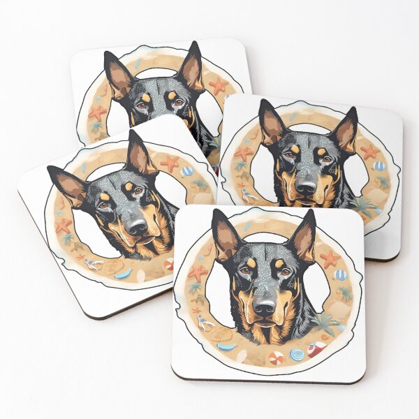Item preview,  Ocean Silhouette of a Beauceron designed and sold by GoodyPaws.