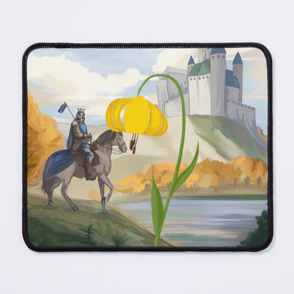 Item preview, Bosnian Lily, Bosanski Ljiljan, Knight and Bobovac Castle designed and sold by Patrian-ART.