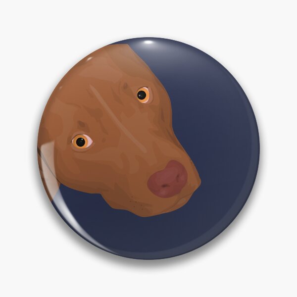 Item preview, Cute Red Nose Pitbull Portrait - Vector Art designed and sold by ibadishi.