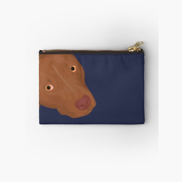 Item preview, Cute Red Nose Pitbull Portrait - Vector Art designed and sold by ibadishi.