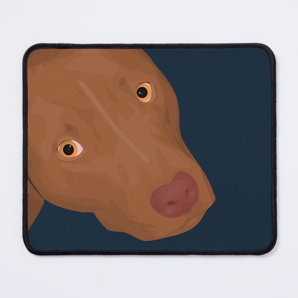 Item preview, Cute Red Nose Pitbull Portrait - Vector Art designed and sold by ibadishi.