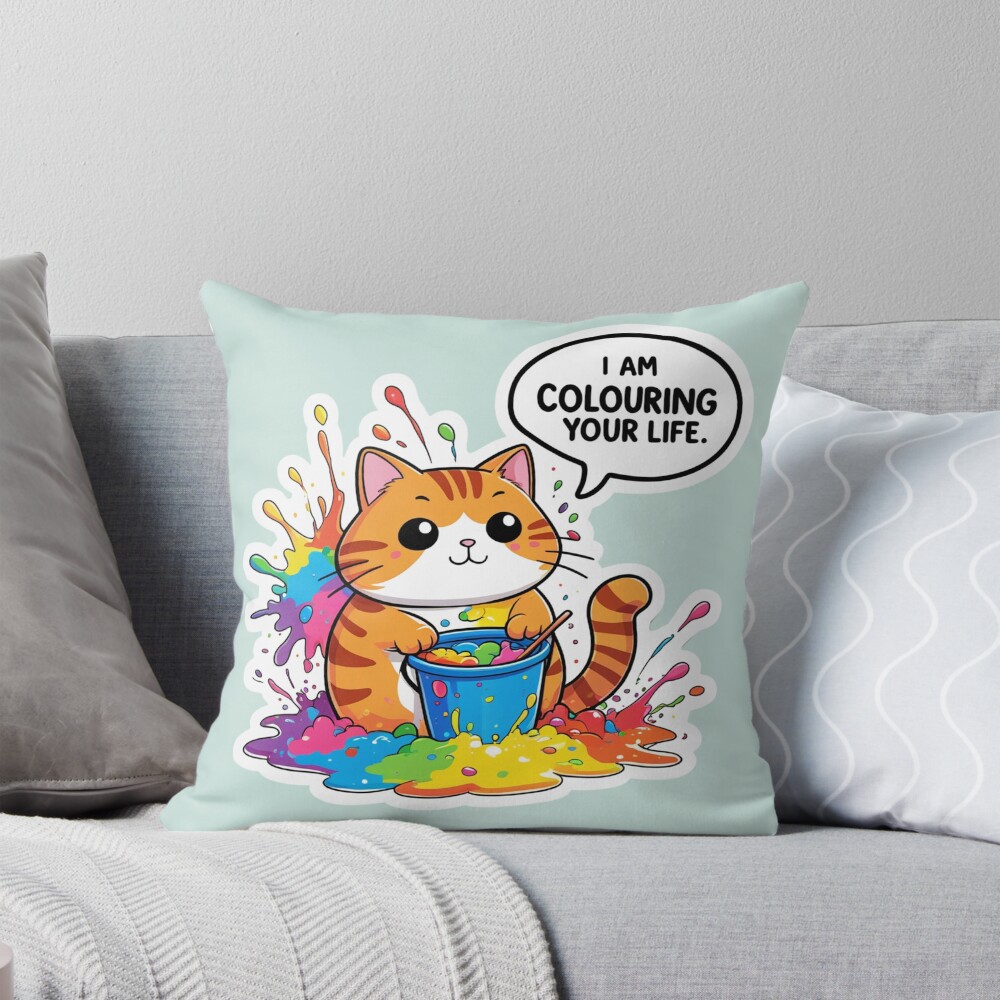 Item preview, Throw Pillow designed and sold by anutash2020.