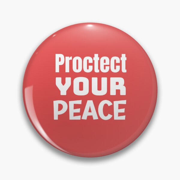 Item preview, protect your peace designed and sold by Pawprintgallary.