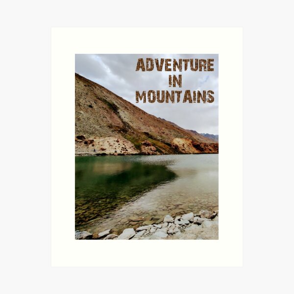 Item preview, ADVENTURE IN MOUNTAINS designed and sold by SHAILPOINT.