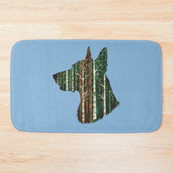 Item preview, Forest Silhouette of a Groenendael designed and sold by GoodyPaws.